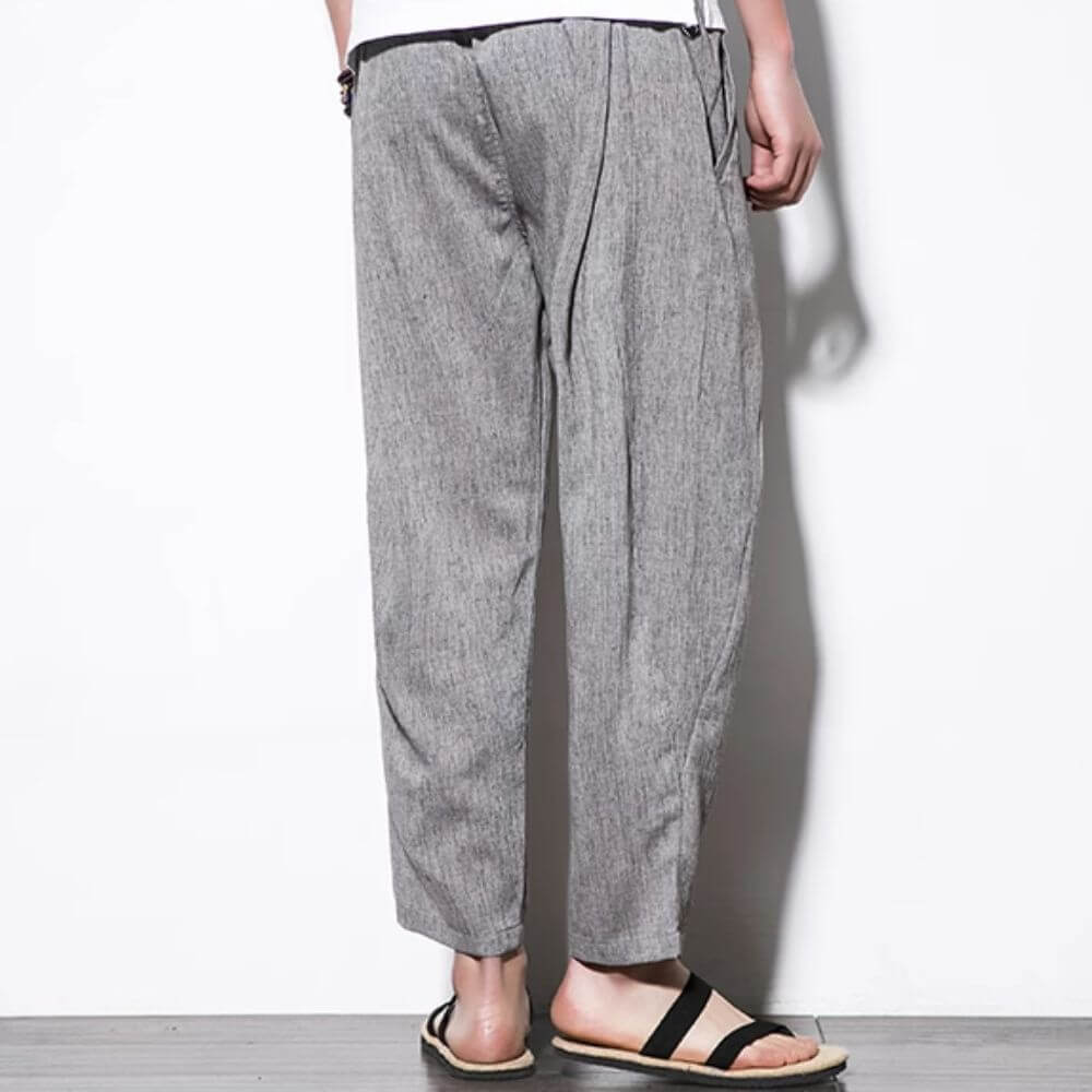 Yuko - Pantalón ligero y cómodo Gris