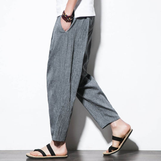 Yuko - Pantalón ligero y cómodo Gris