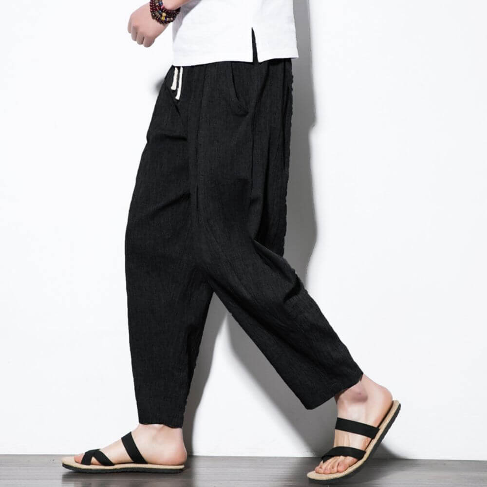 Yuko - Pantalón ligero y cómodo Gris