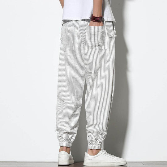 Tenshi - Pantalones Harem Comfort Negros