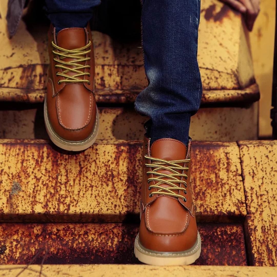 Cole™ | Botas de piel Vintage
