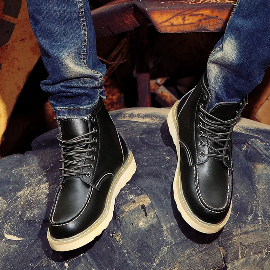 Cole™ | Botas de piel Vintage