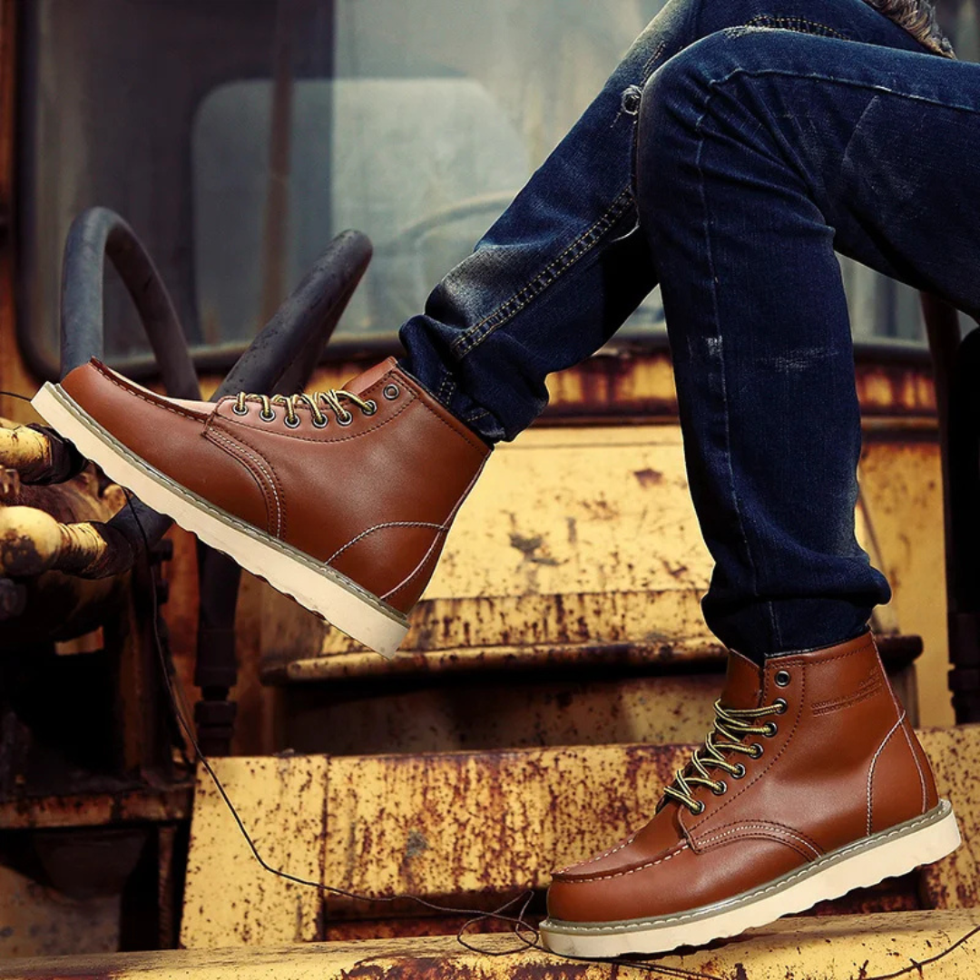 Cole™ | Botas de piel Vintage