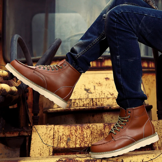 Cole™ | Botas de piel Vintage
