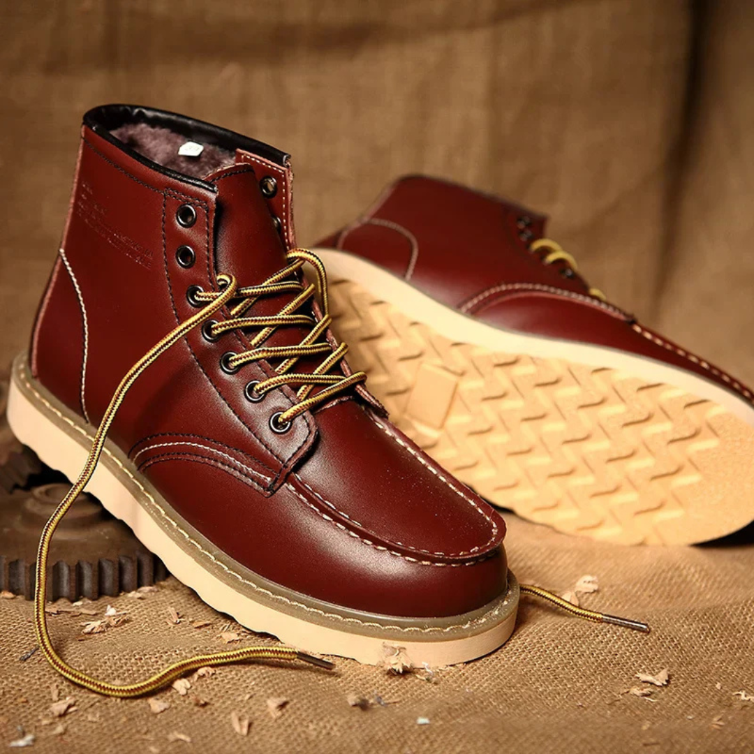 Cole™ | Botas de piel Vintage