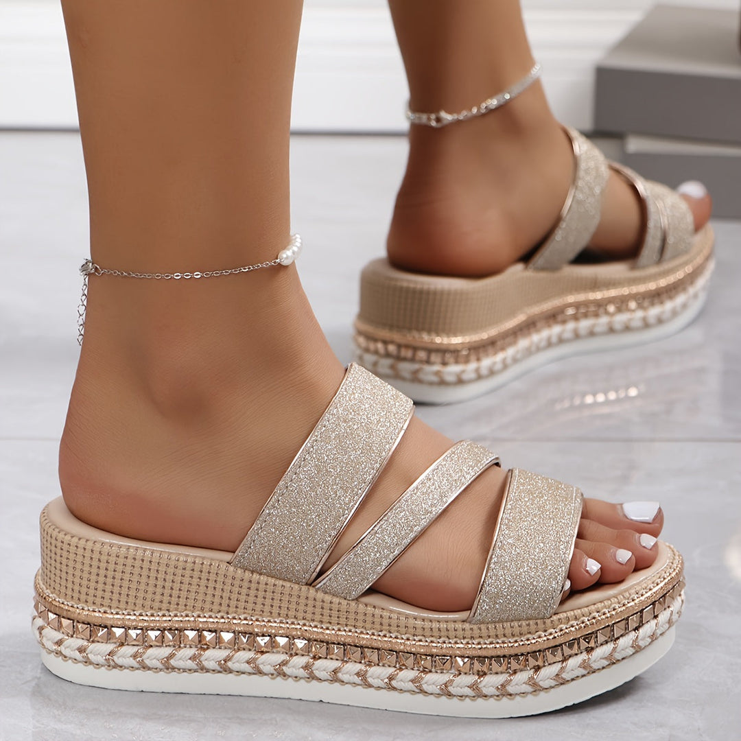 LINDY - Sandalias cómodas de primavera