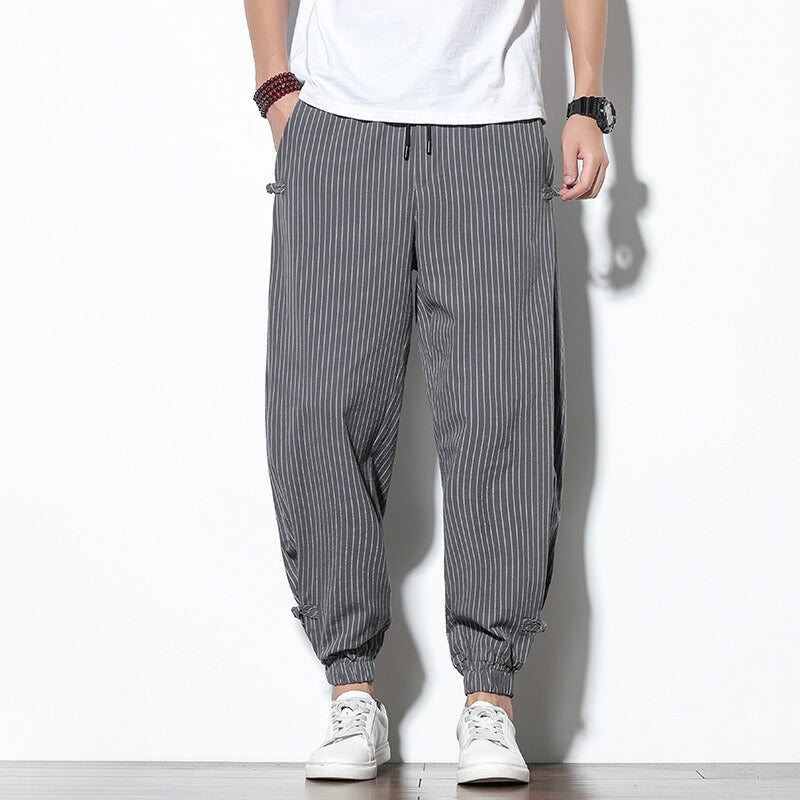 Tenshi - Pantalones Harem Comfort Negros