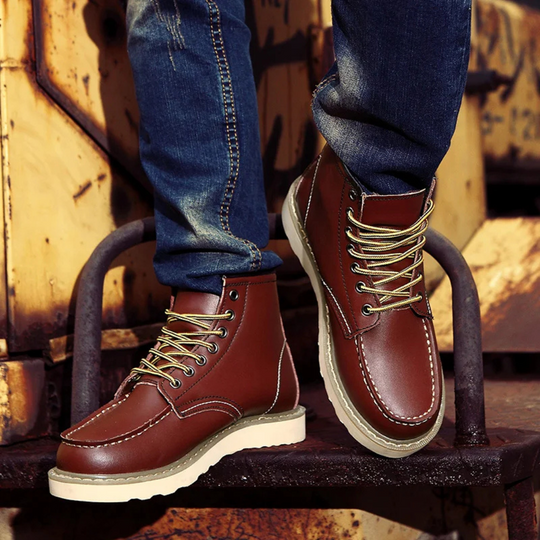 Cole™ | Botas de piel Vintage