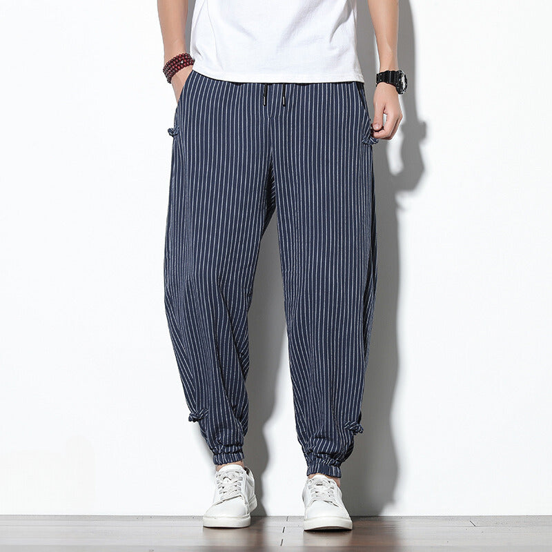 Tenshi - Pantalones Harem Comfort Negros