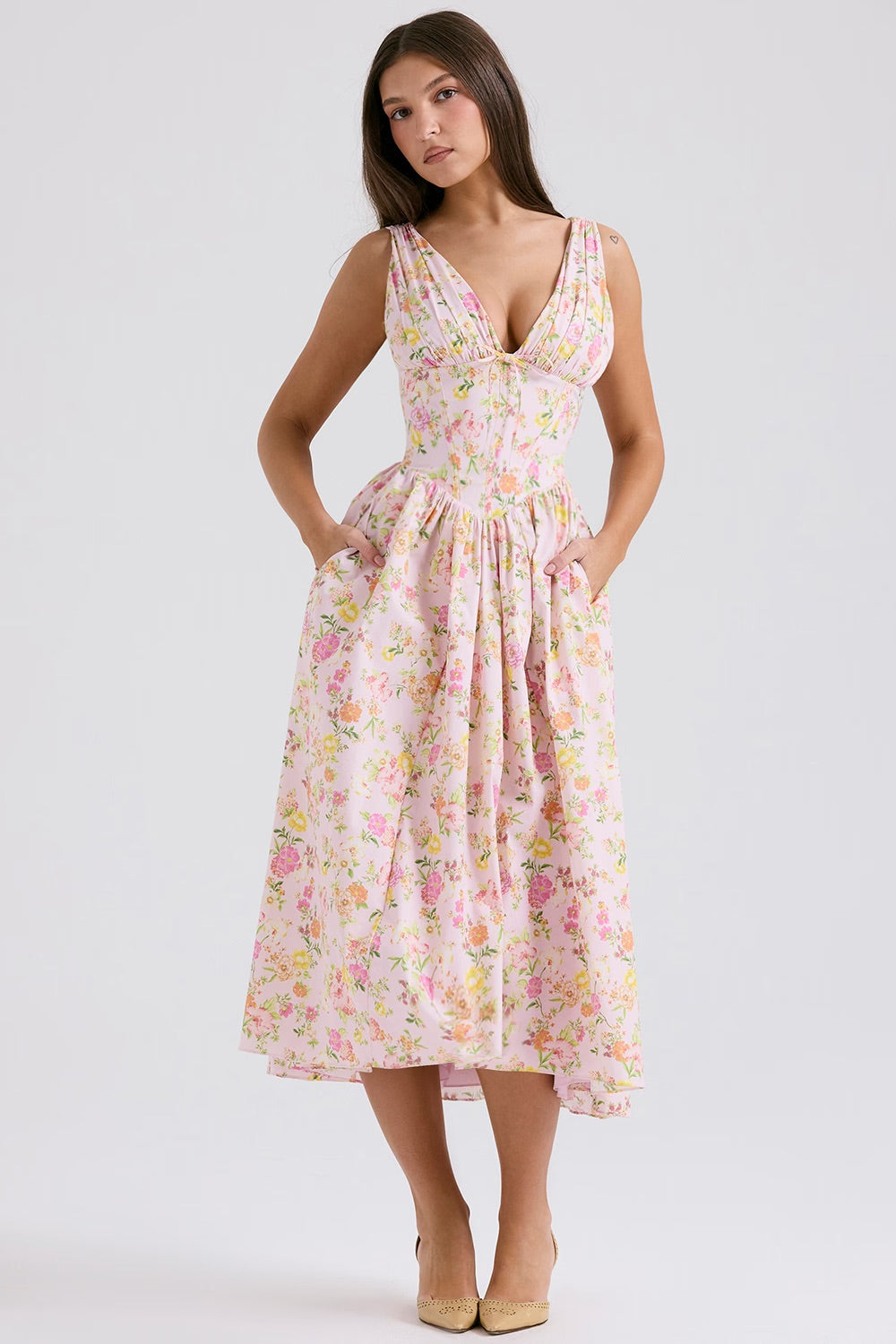 Angelica | Vestido elegante de verano