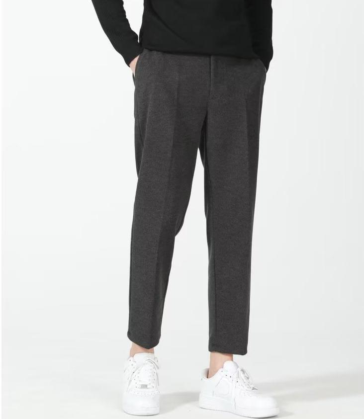 Osaka - Pantalones casuales de algodón negro