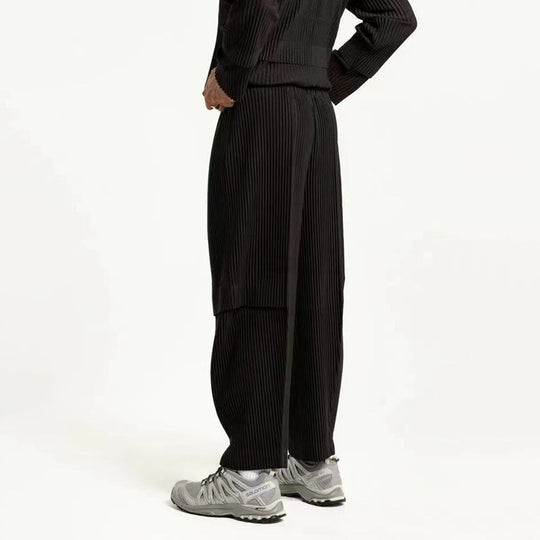 Masashi - Pantalones plisados caqui japoneses