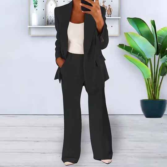 Julia™ Conjunto de blazer de dos piezas