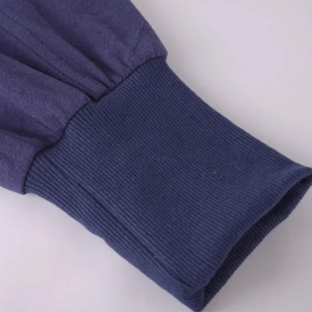 Riku™ - Cómodo pantalón de harén de algodón azul marino