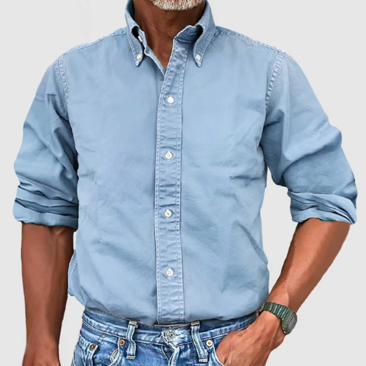 Karl™ Camisa clásica de algodón