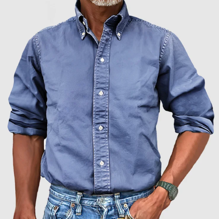 Karl™ Camisa clásica de algodón