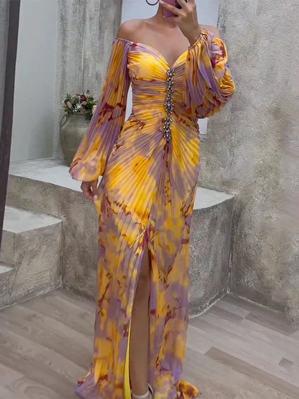 Gisselle | Vestido elegante con cuello en V