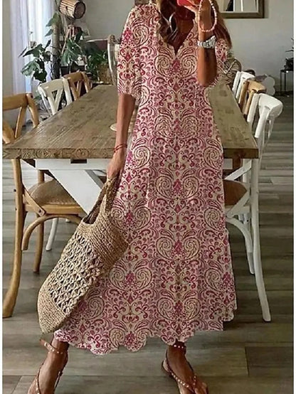 Emily™ - Vestido bohemio con cobertura de barriga